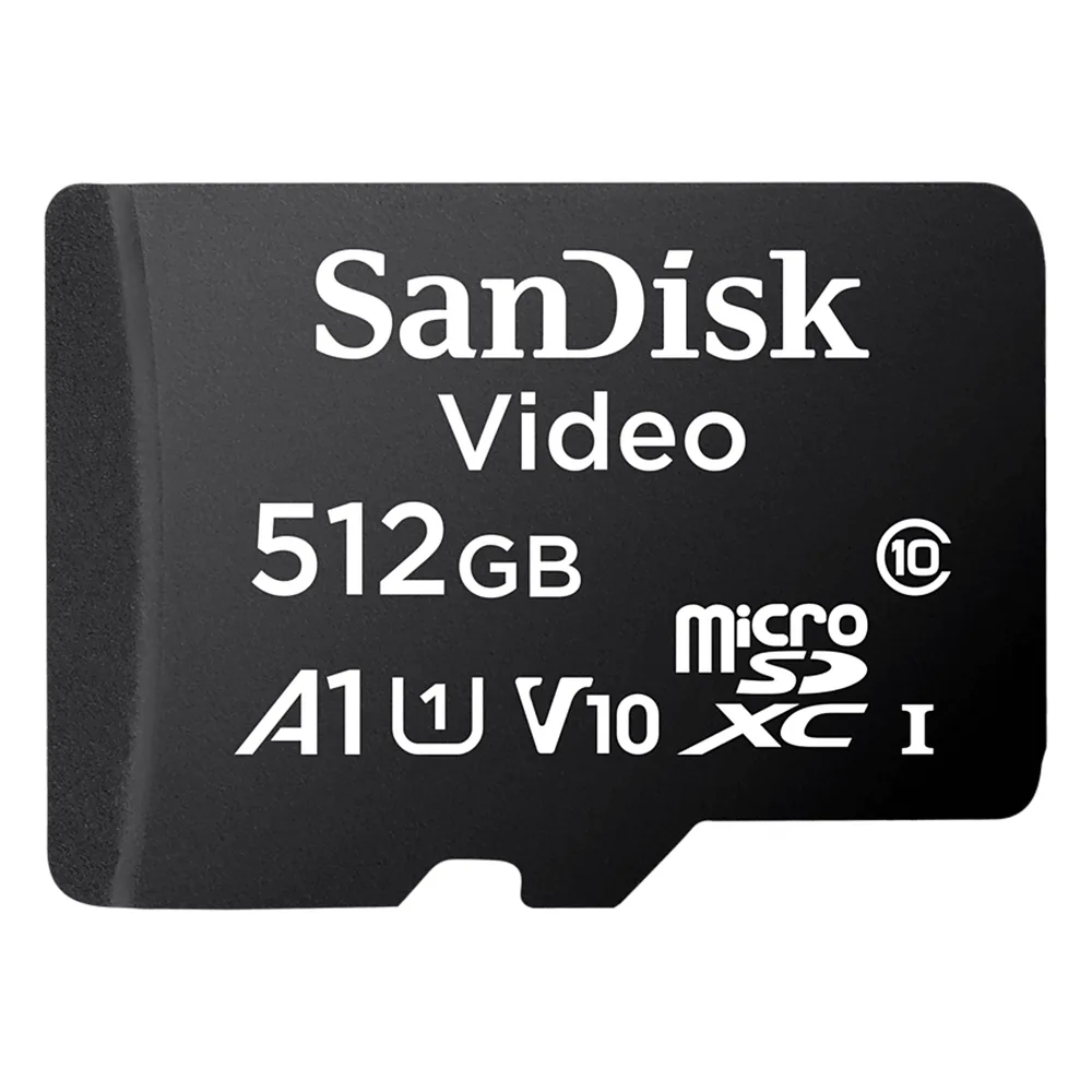 Memoria microSD SanDisk 512GB / Alta Resistencia / Videovigilancia / Clase 10