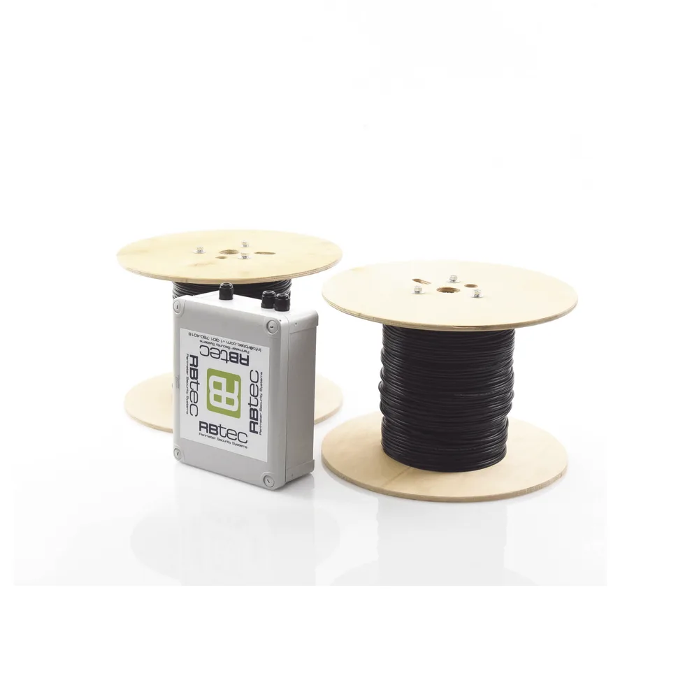 MICALERT Cable Sensor para Paredes, Rejas Rigidas o barandales / 2 zonas de 305 metros / 610 Metros de Protección Total/Tarjeta LPU400/Calibración via software – vista 2