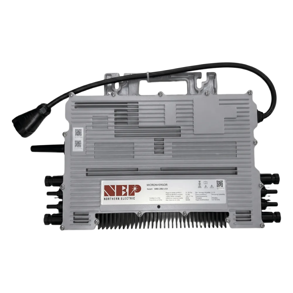Microinversor 2.25 Kw, 220 Vca, IP67, WIFI Incuido, Soporta Oversizing a 4 Módulos de Hasta 750 W