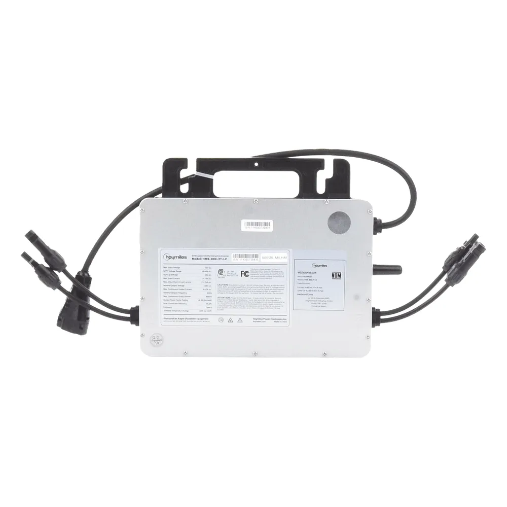 Microinversor 800 W, 127 Vca, para Interconexión a Red Eléctrica, IP67, Conexión para Cable Troncal, Soporta Oversizing a 2 Módulos de Hasta 540 W – vista 2