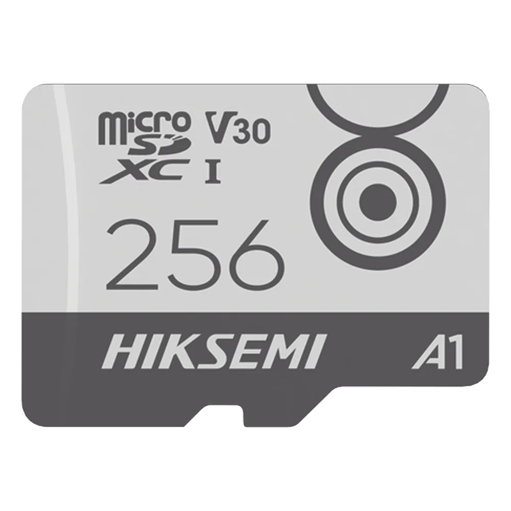 MicroSD HIKSEMI CITY GO / 256 GB / 100 MB/s Lectura / 90 MB/s Escritura / Clase 10 U3 V30 / TLC NAND / Especializada Para Videovigilancia Móvil 24/7