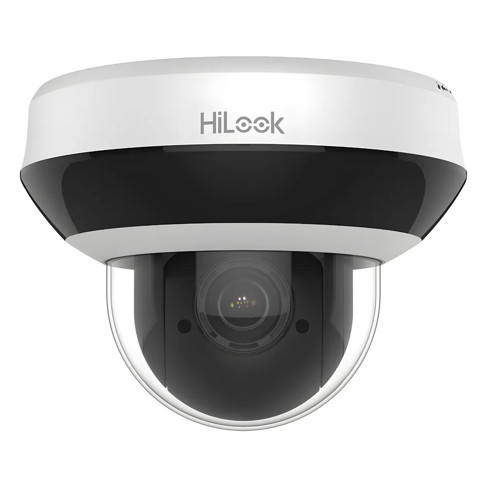 Mini Domo PTZ IP 4 Megapixel / 4X Zoom / H.265+ / 20 mts IR EXIR / WDR 120dB / PoE / IK10 / Exterior IP66 / Ultra Baja Iluminación / Micrófono Integrado / PoE – vista 2