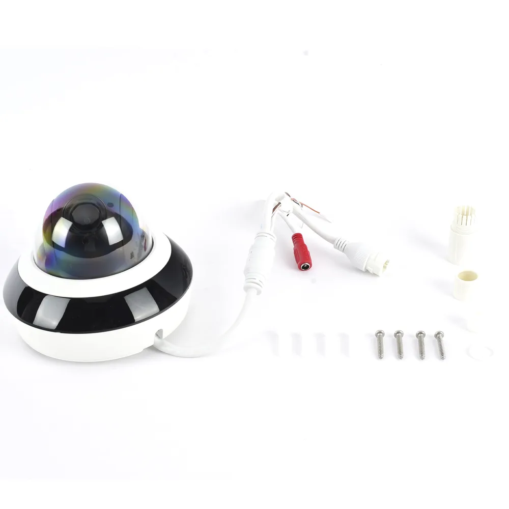 Mini Domo PTZ IP 4 Megapixel / 4X Zoom / H.265+ / 20 mts IR EXIR / WDR 120dB / PoE / IK10 / Exterior IP66 / Ultra Baja Iluminación / Micrófono Integrado / PoE – vista 4