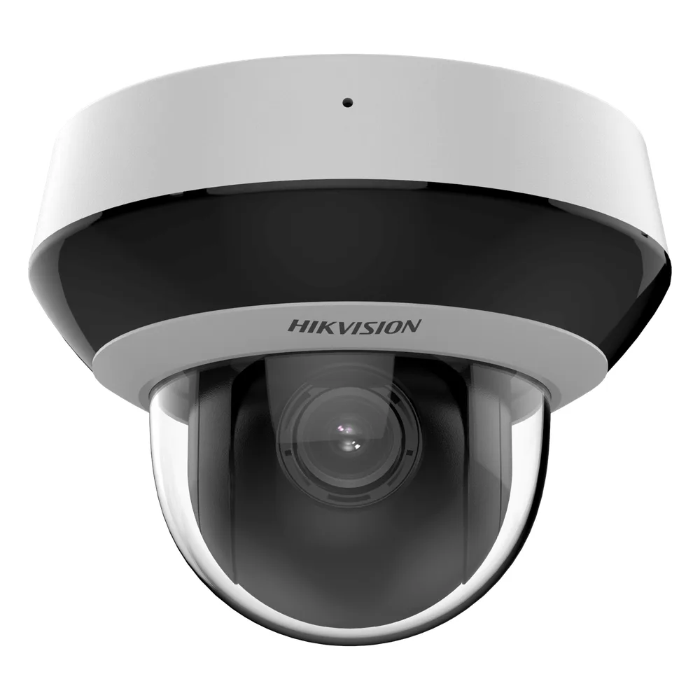 Mini Domo PTZ IP 6 Megapixel / 4X Zoom / Micrófono y Bocina Integrada / ACUSENSE / H.265+ / 20 mts IR EXIR / WDR / PoE / IK10 / IP66 / DarkFighter /  / Micro SD