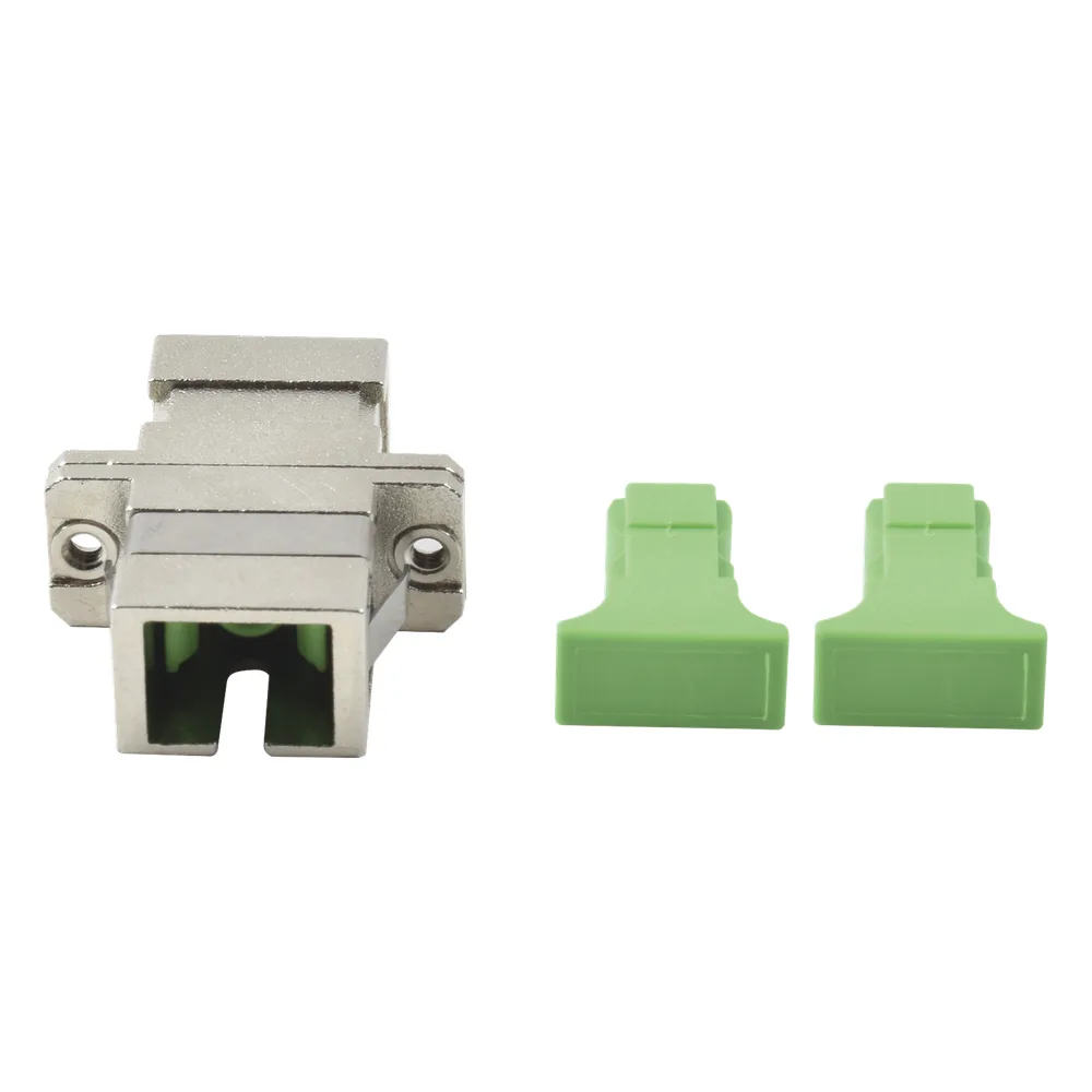 Módulo Acoplador de Fibra Óptica Simplex SC/APC a SC/APC Compatible con Fibra Monomodo – vista 3