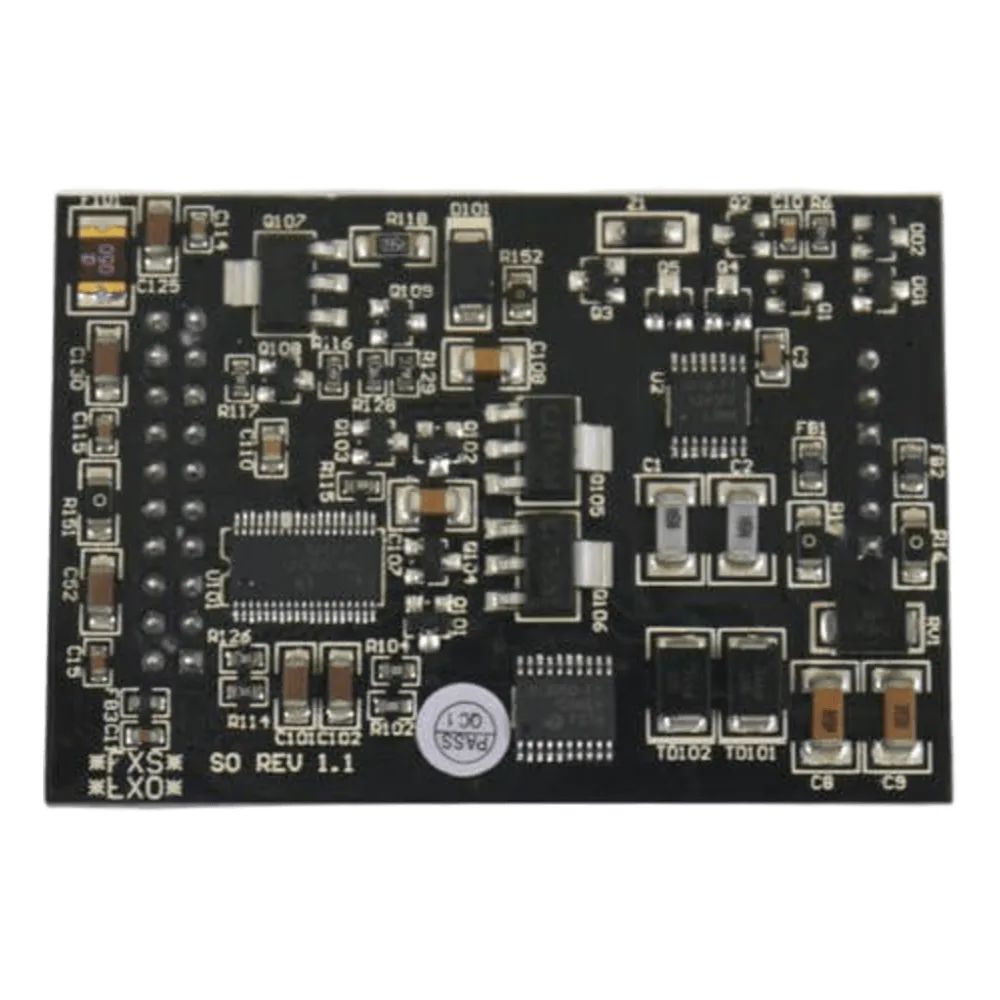 Módulo con 1 puerto FXO y 1 puerto FXS para conmutadores Yeastar/ Cancelación de eco / Compatible con P520, P550, P560, P570 – vista 2