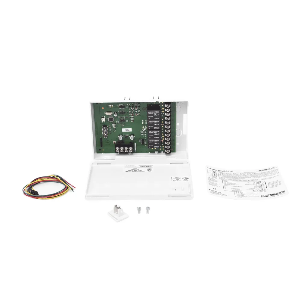 Módulo de expansión de 4 relevadores tipo C para paneles con conexión vía bus de teclado supervisado – vista 6