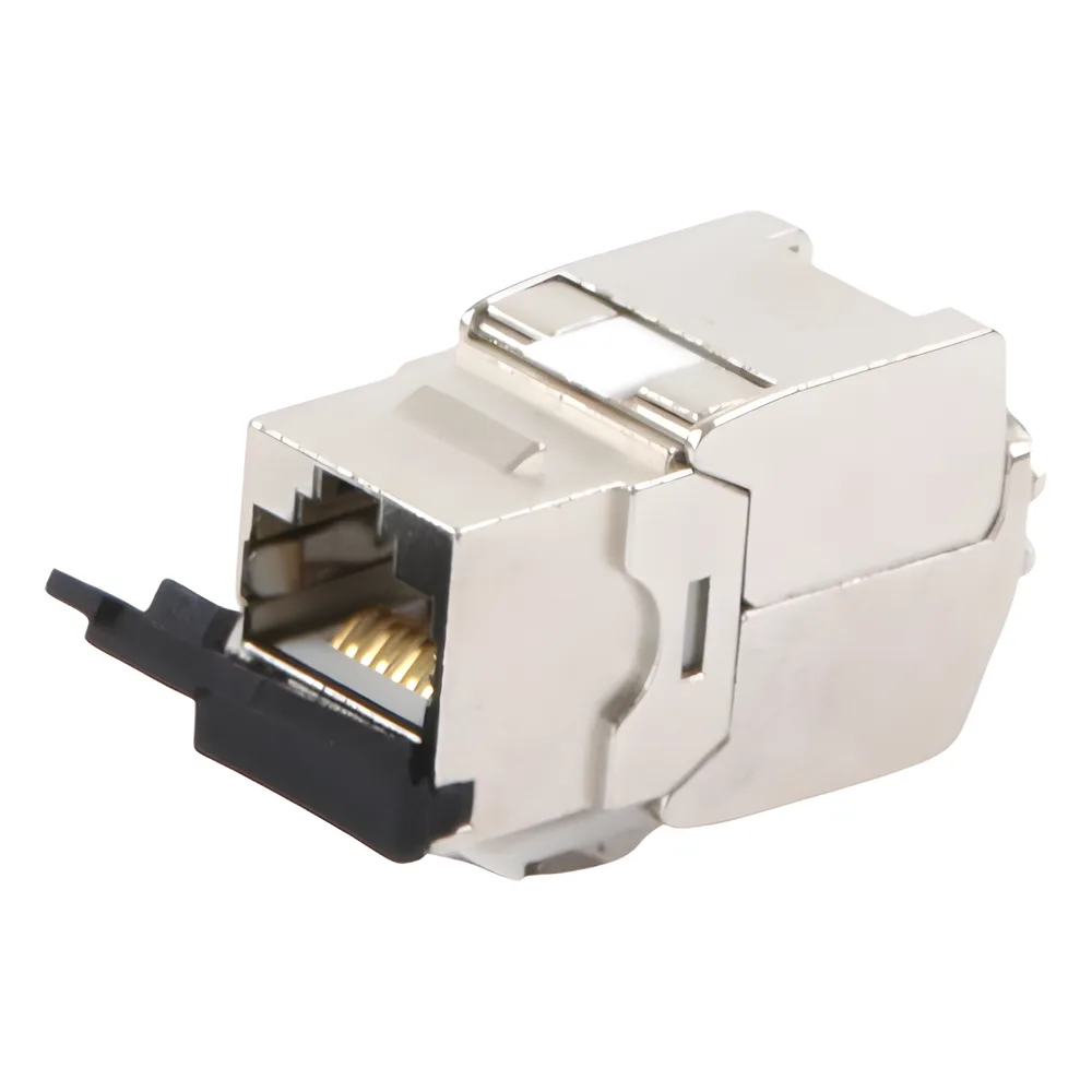 Módulo Jack STP Keystone Toolless (Sin Herramienta) CAT6A con Tapa – vista 3