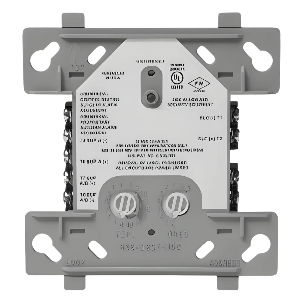 Módulo monitor direccionable dual de 2 circuitos IDC Clase B para lazo SLC de paneles inteligentes Fire-Lite