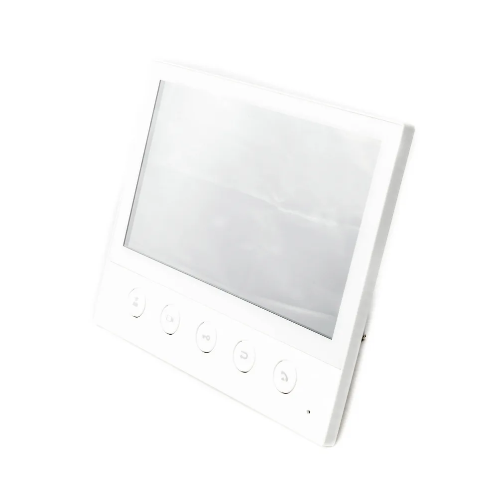 Monitor IP/SIP para interior, Wi-Fi, pantalla táctil de 7", audio de 2 vías, PoE, 8 interfaces de entrada de alarma. – vista 3