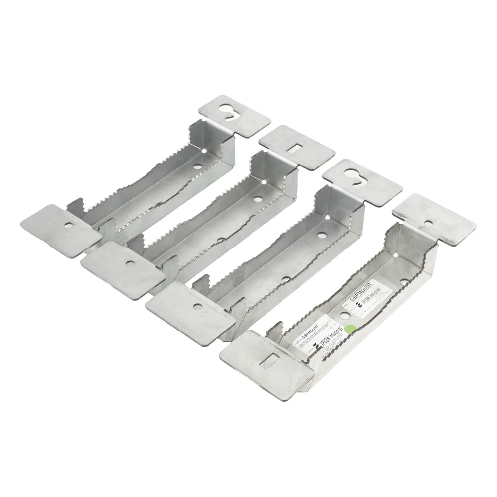 Montaje Galvanizado para Instalar en Poste  Gabinetes con Iniciales GBP – vista 4