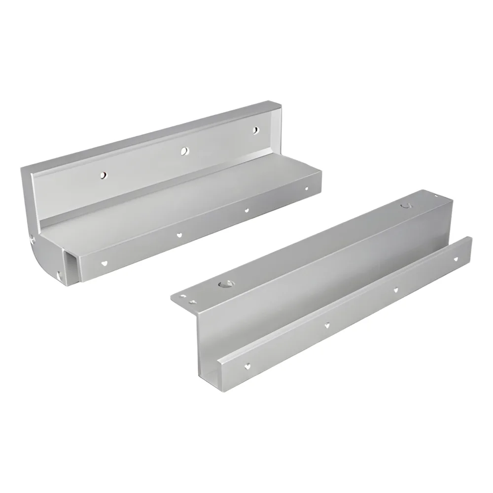 Montaje para puertas de Solo Cristal para uso con Chapa Magnética MAG600