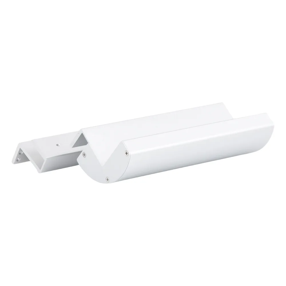 Montajes en U para puertas de Solo Cristal ( puerta y marco) para uso con Chapa Magnética MAG600NLED y MAG600NTLED – vista 2