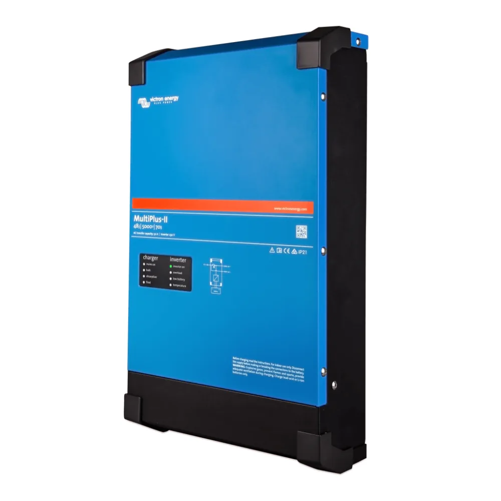 MultiPlus-II 48/5000/70-95 / Inversor Cargador de Onda Pura / Sello UL / Entrada 48 Vcc / Salida 4000 W 120 Vca  60 Hz – vista 3