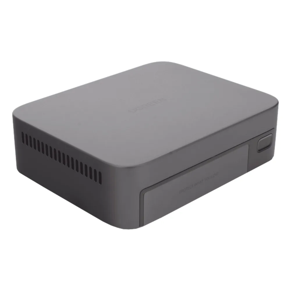 NAS UGREEN NASync DXP480T Plus / Intel Core i5-1235U 10 Núcleos / 4 Ranuras SSD M.2 NVMe PCIe 4.0 y 3.0 / 10GbE Ethernet / Thunderbolt 4 40 Gbps / HDMI 8K / Memoria DDR5 Expandible hasta 64 GB – vista 3
