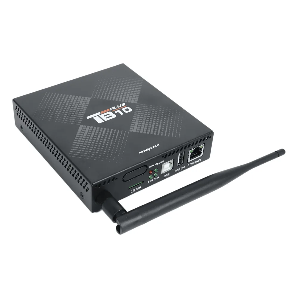 NovaStar TB10 Plus / Reproductor Multimedia / Videowall LED 650K Píxeles / 4K H.265 / Android 10 / Wi-Fi + Ethernet Gigabit / 2GB RAM 32GB / Audio Estéreo / IP20