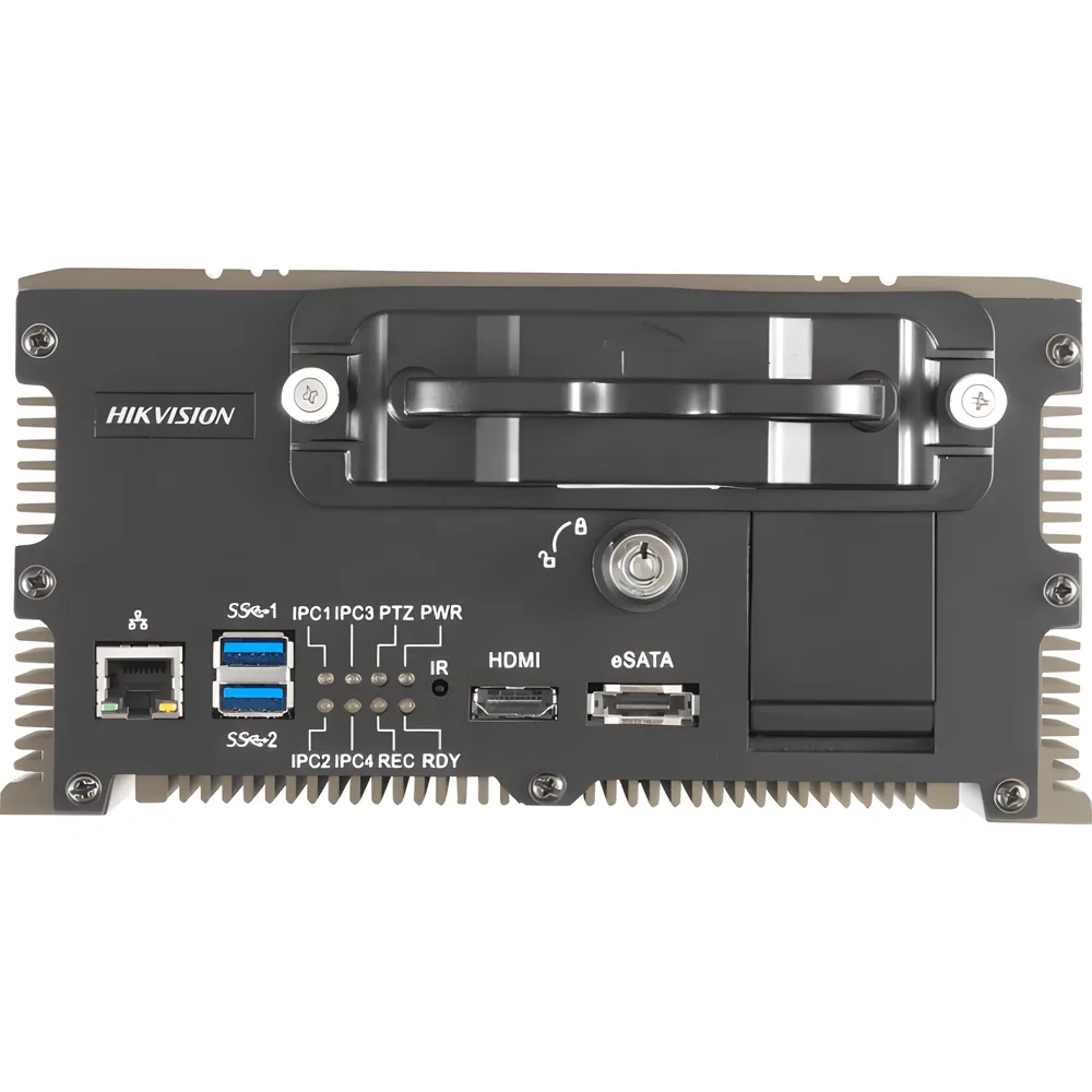 NVR Movil de 5 Canales de 2 Megapixel  / 2 Bahías de Dsco Duro de 2 TB / Soporta GPS – vista 2