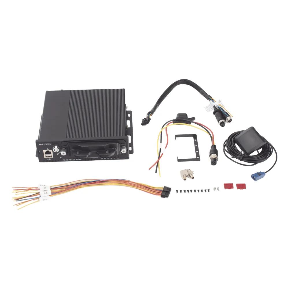 NVR Móvil Vehicular de 8 Canales / 4 PoE + 4 vía Switch / 2 Megapixel / H.265 / GPS + Sensor G / 2 Bahías HDD / RJ45 / Aluminio Industrial – vista 5
