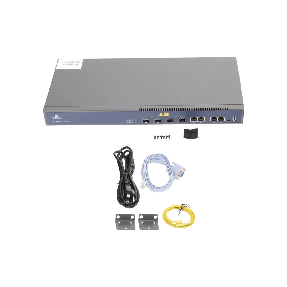 OLT Combo de 8 Puertos XGSPON/GPON / 7 Puertos Uplink (1 Puerto RJ45 + 4 Puertos SFP28 + 2 Puertos QSFP28) /  Hasta 2,048 ONUs – vista 6