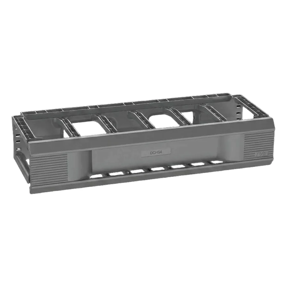 Organizador de Cables Horizontal CableTek, Sencillo (Solo Frontal), Para Rack de 19in, 2 UR
