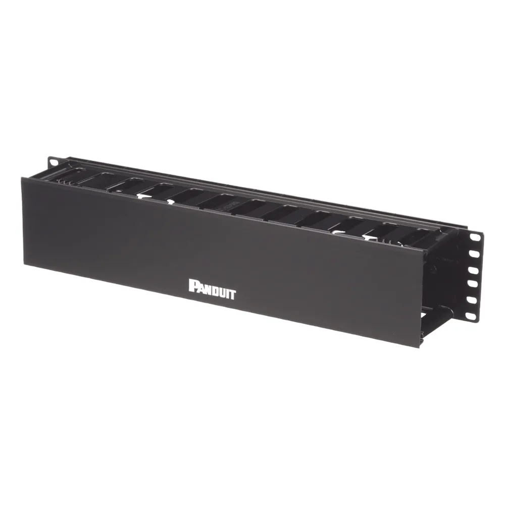 Organizador de Cables Horizontal PatchLink, Sencillo (Solo Frontal), Para Rack de 19in, 2UR – vista 2