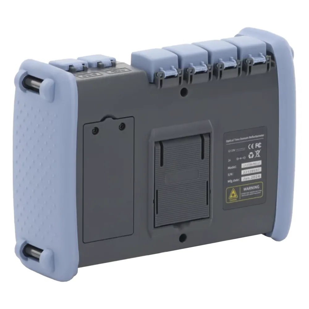 OTDR PRO de Alto Rendimiento para Enlaces de Fibra Óptica Monomodo / Pruebas en Fibra Óptica Viva / Longitudes de onda: 1310nm, 1550nm y 1625nm / Zona Muerta por Evento de 0.8 Metros (2.62 Pies) / VFL 5mW / Distancia de prueba de hasta 420 km – vista 3