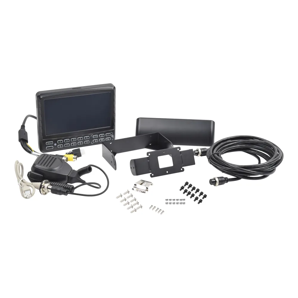 Panel de Control Dáctilar Multifuncional con Monitor de 7" / Soporta Audio de Dos Vías / Compatible con DVR´s Móviles XMR Epcom – vista 4