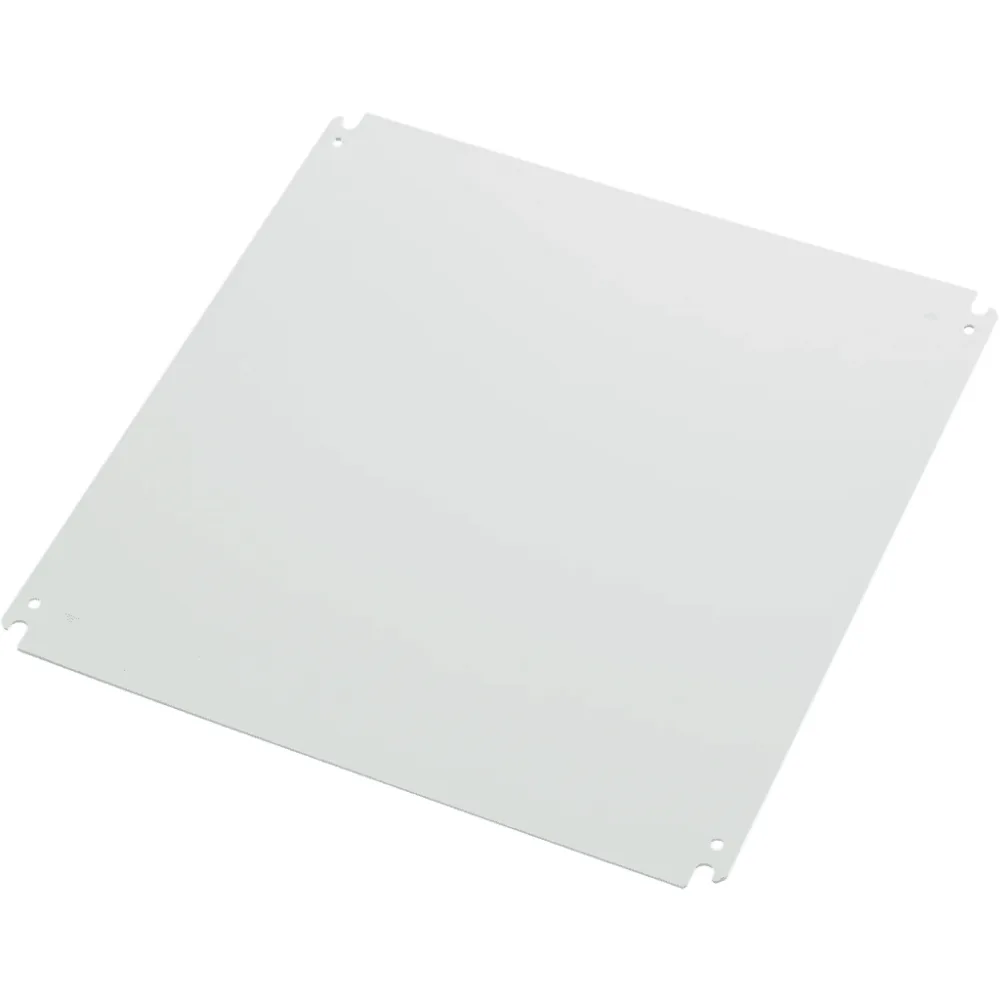 Panel de Montaje Concept / Acero Dulce / 14.2x14.2 in (361x361 mm) / Blanco / Calibre 12ga / para Gabinete 16x16 in