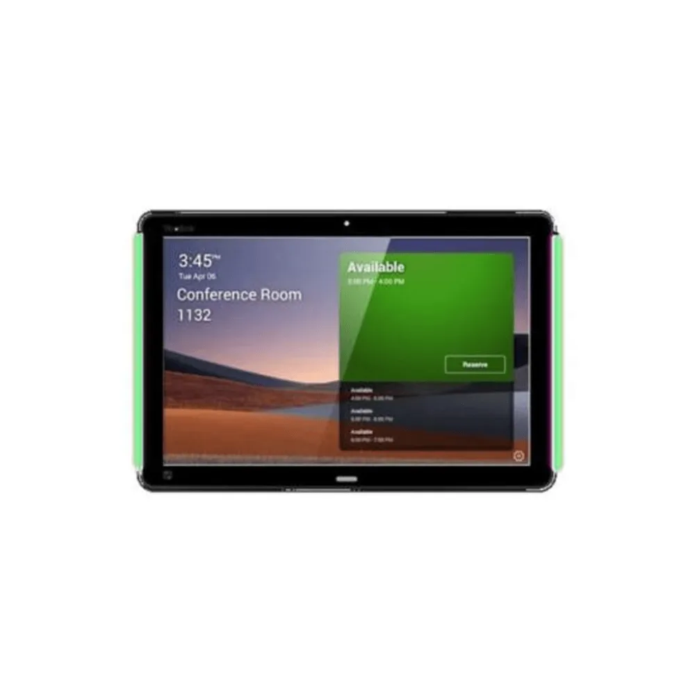 Panel Touch Para Programación de Salas de Reuniones Todo en Uno con LED RGB de Indicadores de Estado – vista 2