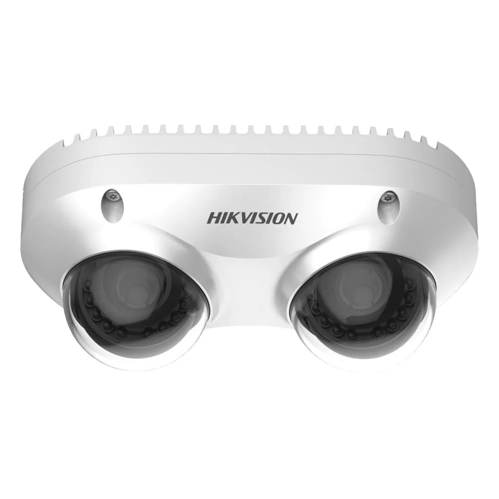 PanoVu Series / Lente Dual de 4 Megapixel / 2 Lentes Fijos de 2.8 mm / Recomendado para Pasillos o Esquinas / IP67 / IK10 / PoE / WDR 120 dB / 10 mts IR / Entrada y Salida de Audio y Alarma / MicroSD – vista 2