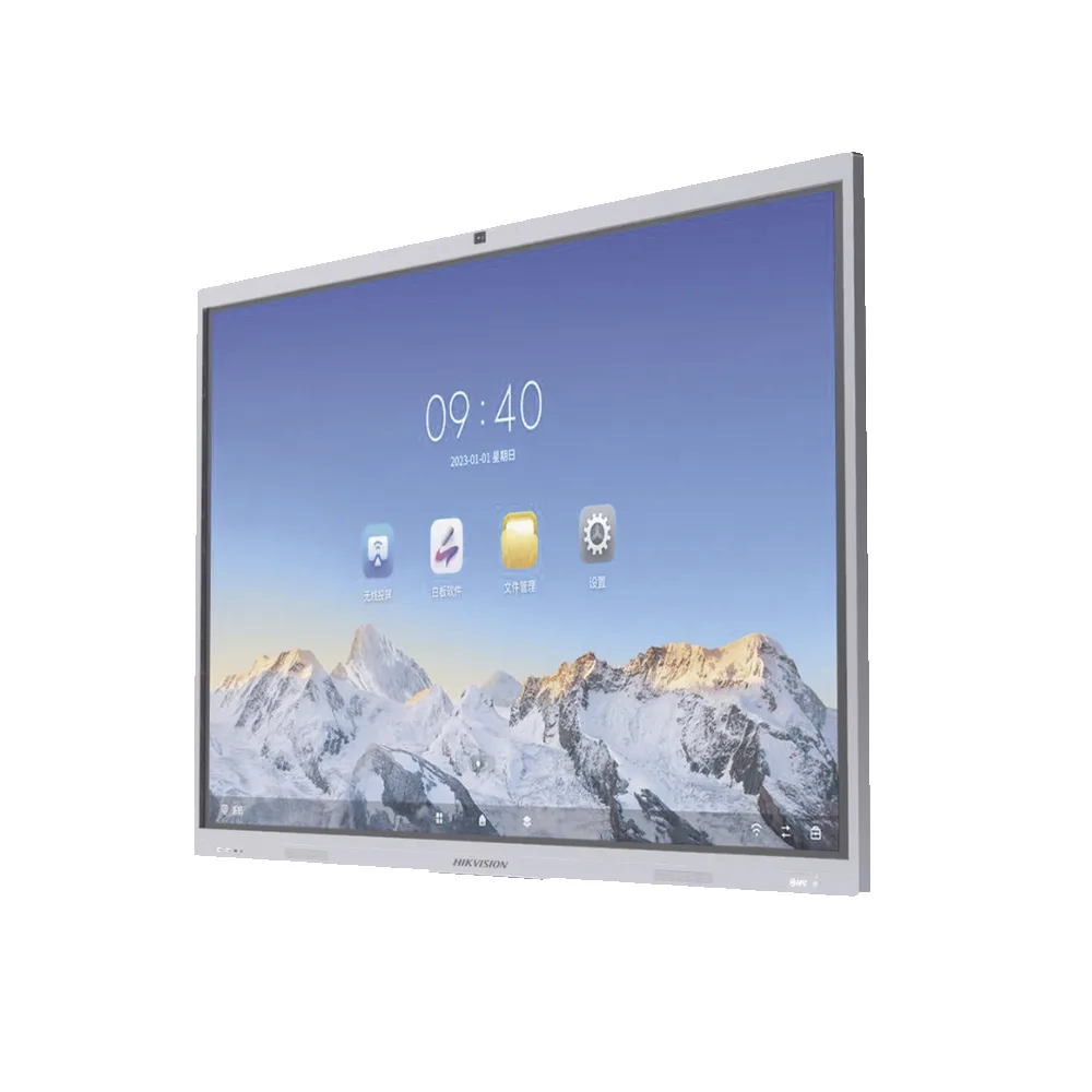 Pantalla Interactiva Touch de 65" Android 13 / Google Suite Preinstalado con Certificación EDLA / Cámara Web 8 MP / Resolución 4K / Bocinas Integradas / Entradas HDMI y VGA / Incluye 2 Lápices para Escribir – vista 2