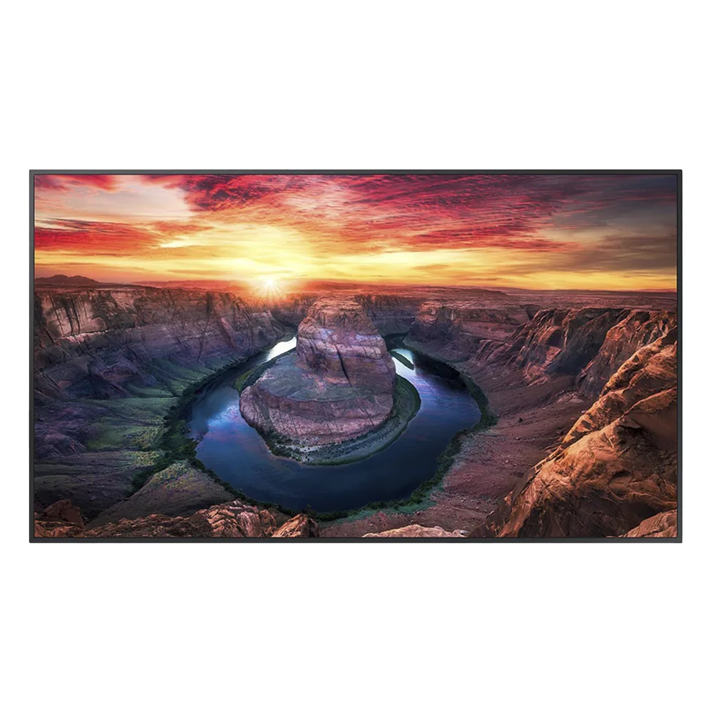 Pantalla Profesional LED de 55" para marketing digital / UHD 4K (3840x2160p) / Entradas de Video HDMI / uso 24/7 / Compatible VESA 200x200 / compatible con plataforma de gestion Samsung VXT