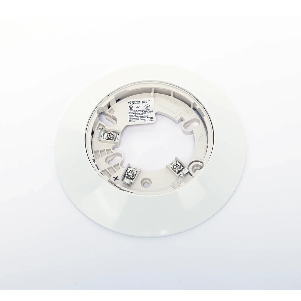 Paquete con 10 Piezas / Base de 6 Pulgadas B300-6 / Para detectores Notifier, Farenhyt, Silent Knight y Fire-Lite / Color Blanco – vista 4