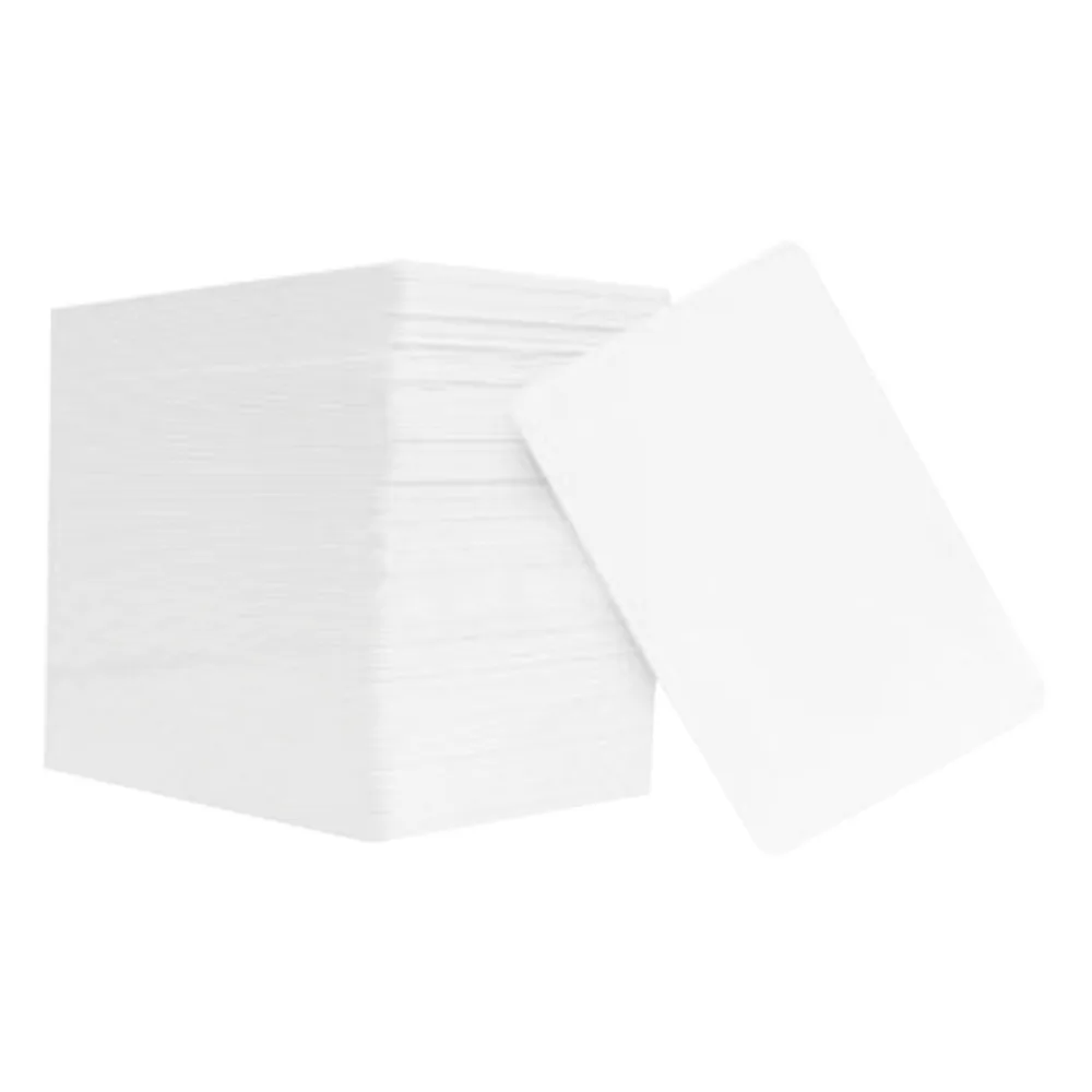 Paquete de 100 tarjetas PVC