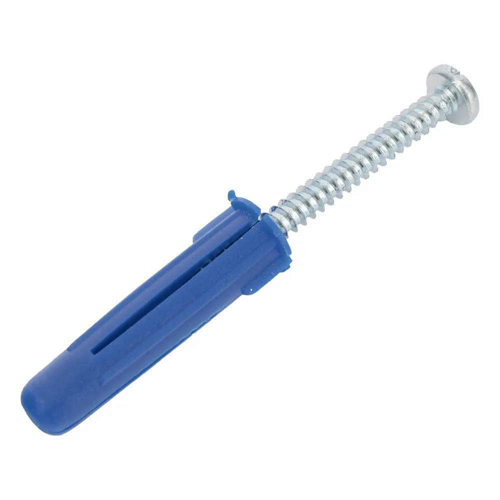 Paquete de 6 taquetes azul 2" y 6 tornillos 12mm x 2" (1105-05002) – vista 5
