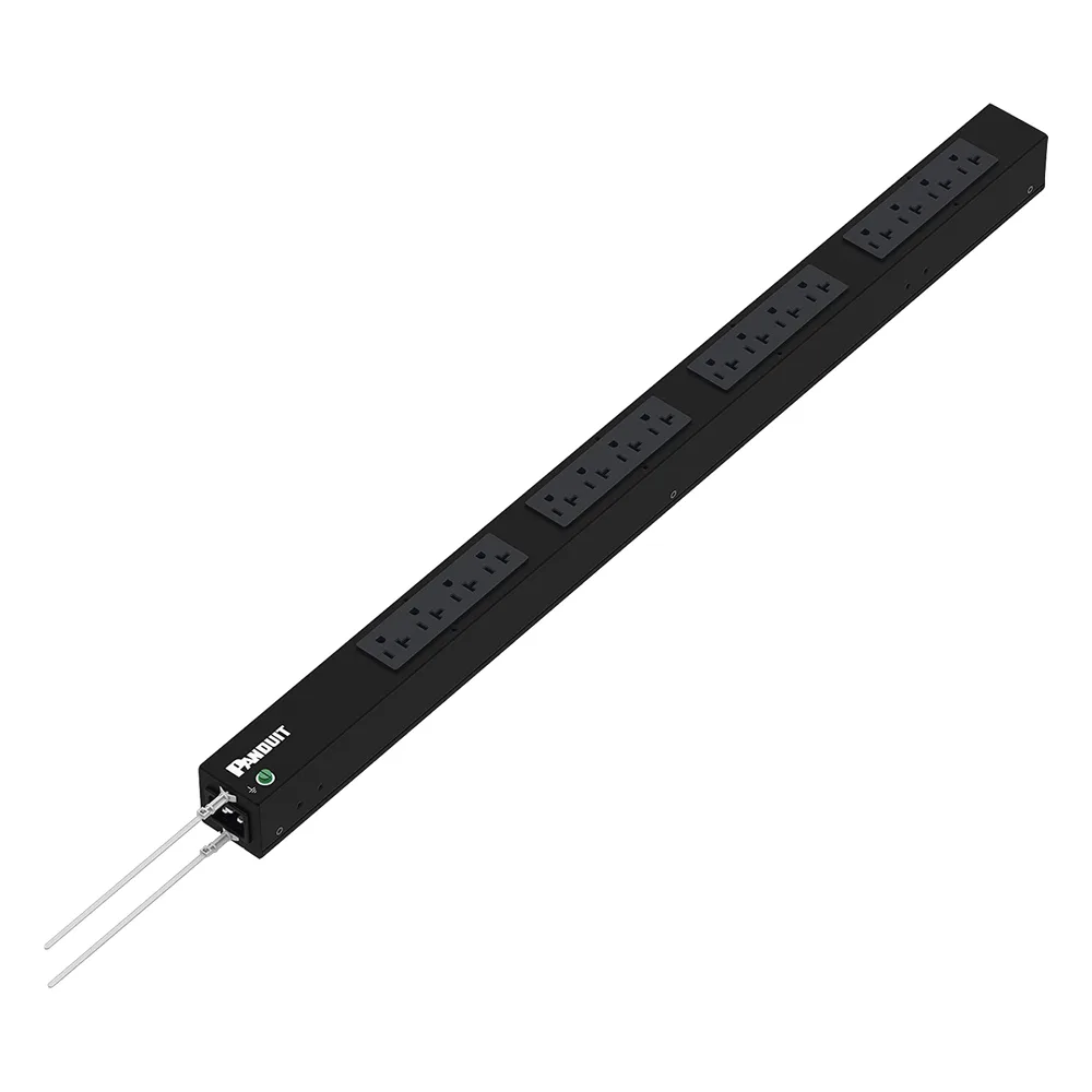 PDU Básico para Distribución de Energía, Enchufe de Entrada NEMA 5-15P, Con 16 Contactos NEMA 5-20R, de Instalación Vertical, 15 Amp, 120 Vca
