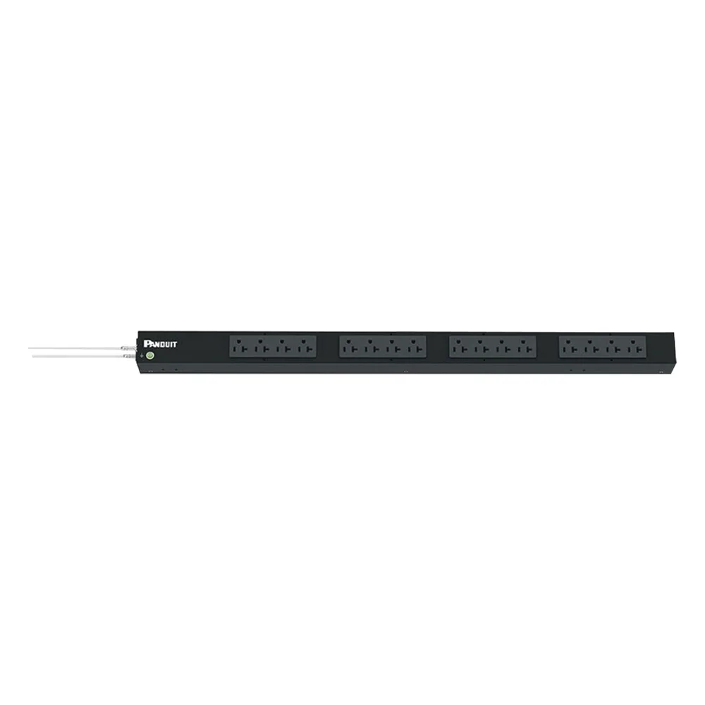 PDU Básico para Distribución de Energía, Enchufe de Entrada NEMA 5-20P, Con 16 Contactos NEMA 5-20R, de Instalación Vertical, 20 Amp, 120 Vca