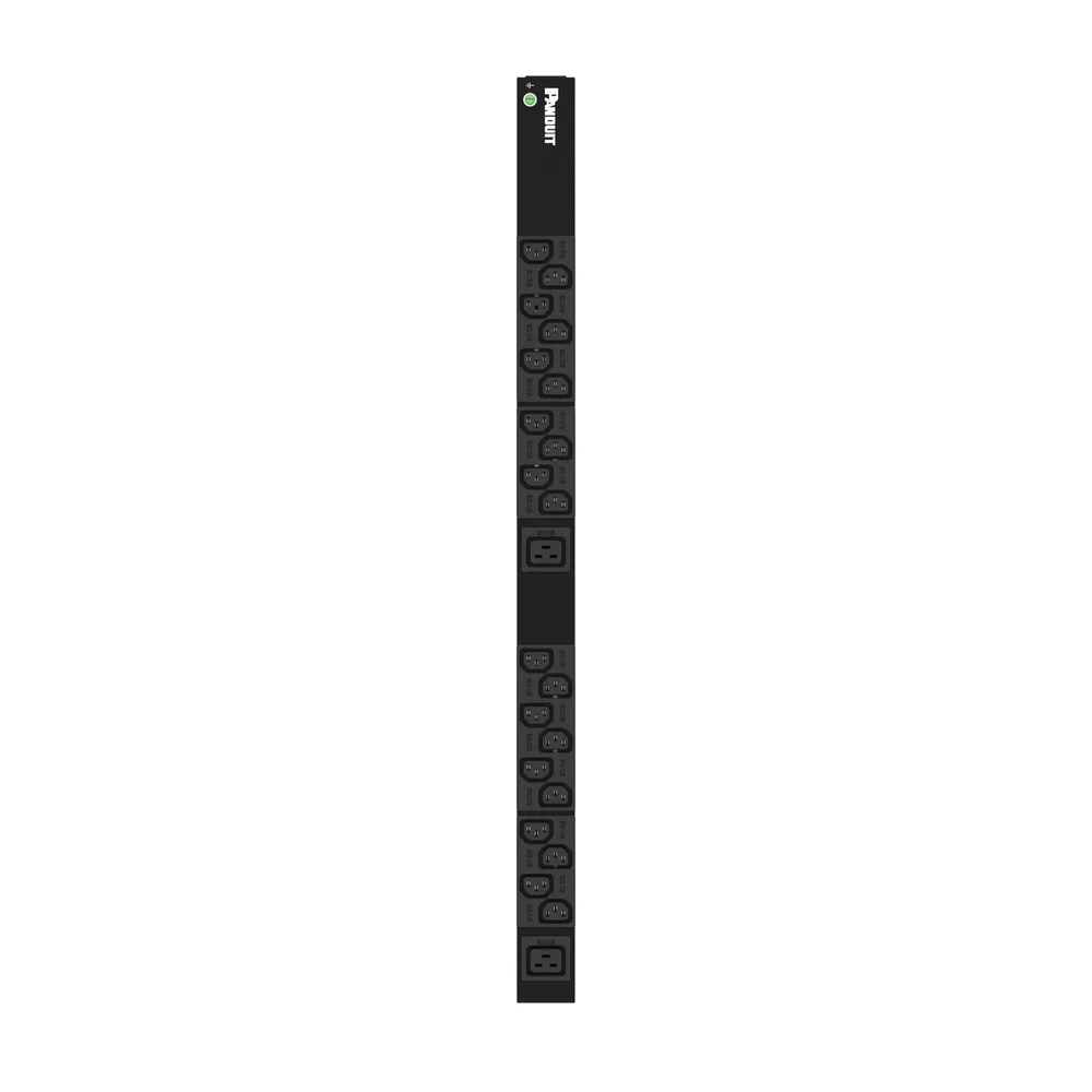 PDU Básico para Distribución de Energía, Enchufe de Entrada NEMA L5-20P, Con 20 Salidas C13 y 2 C19, de Instalación Vertical, 120 Vca, 20 Amp – vista 2