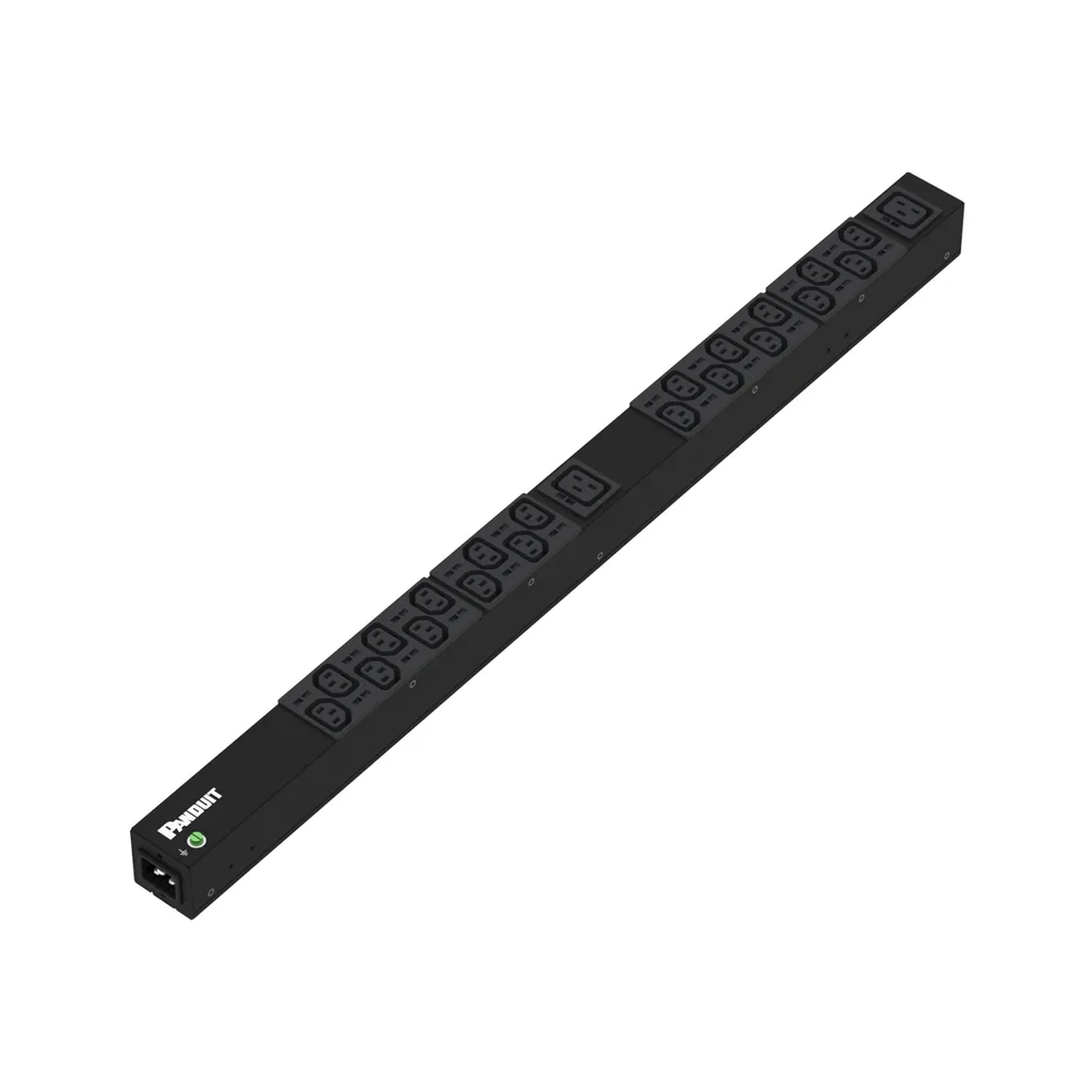 PDU Básico para Distribución de Energía, Enchufe de Entrada NEMA L5-20P, Con 20 Salidas C13 y 2 C19, de Instalación Vertical, 120 Vca, 20 Amp – vista 3