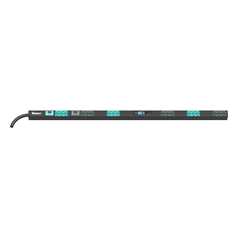 PDU EL2P Inteligente Monitoreable (MI) para Distribución de Energía, Enchufe de Entrada IEC 60309 2P+E 6h, Con 18 Salidas C13/C15 y 18 C13/C15/C19/C21, de Instalación Vertical, 230 Vca, 32 Amp – vista 2