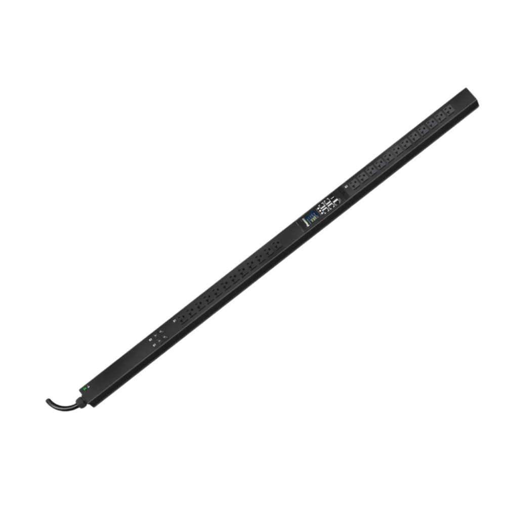PDU ES2P Monitoreable (MI) para Distribución de Energía, Enchufe de Entrada NEMA L5-30P, Con 24 Salidas NEMA 5-20R, de Instalación Vertical, 120 Vca, 30 Amp – vista 3