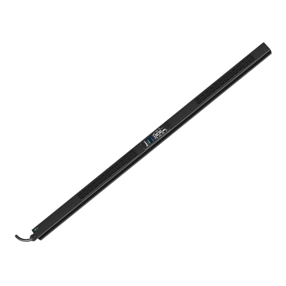 PDU ES2P Monitoreable (MI) para Distribución de Energía, Enchufe de Entrada NEMA L6-20P, Con 20 Salidas C13 y 4 C19, de Instalación Vertical, 208 Vca, 20 Amp – vista 3