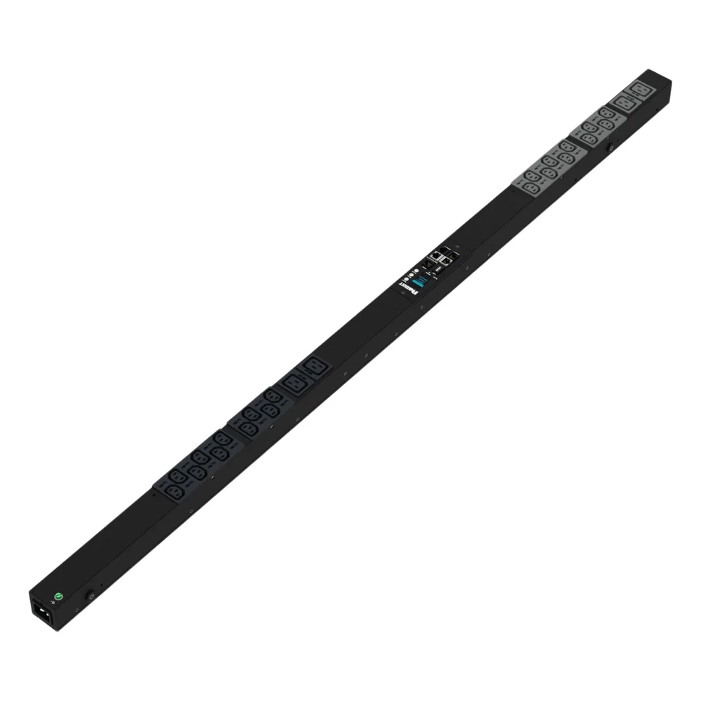 PDU G6 Monitoreable (MI) para Distribución de Energía, Enchufe de Entrada NEMA L6-20P, Con 20 Salidas C13 y 4 C19, de Instalación Vertical, 208 Vca, 20 Amp – vista 3