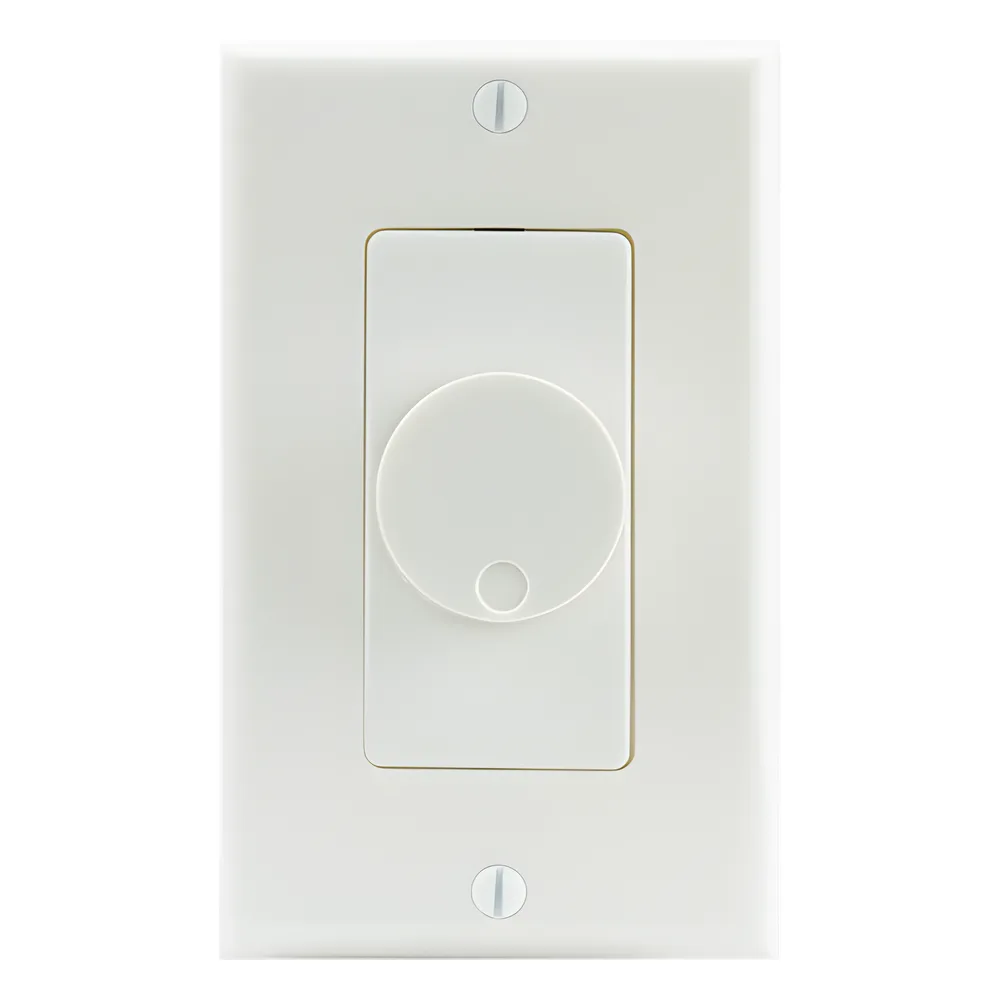 Perilla de control de volumen | 100W | igualación de impedancia | placa frontal de estilo decorativo | almendra/marfil/blanco incluida