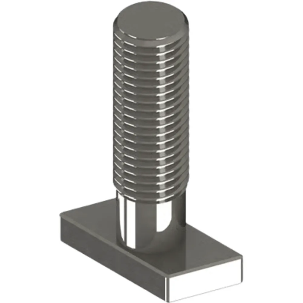 Perno de Montaje Solar / Acero Inoxidable / Rosca M8 / 30 mm (1.18 in) / Compatible con N Rail 4.72 y M2 / 12.26 g