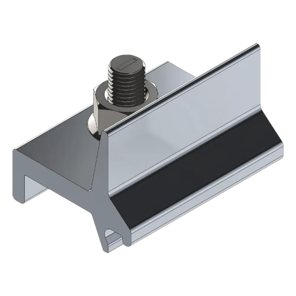 Pieza Para Conectar Rieles N Rail Basel en Transversal /Top Clip / Abrazadera para Fijación de N Rail 4.72 /