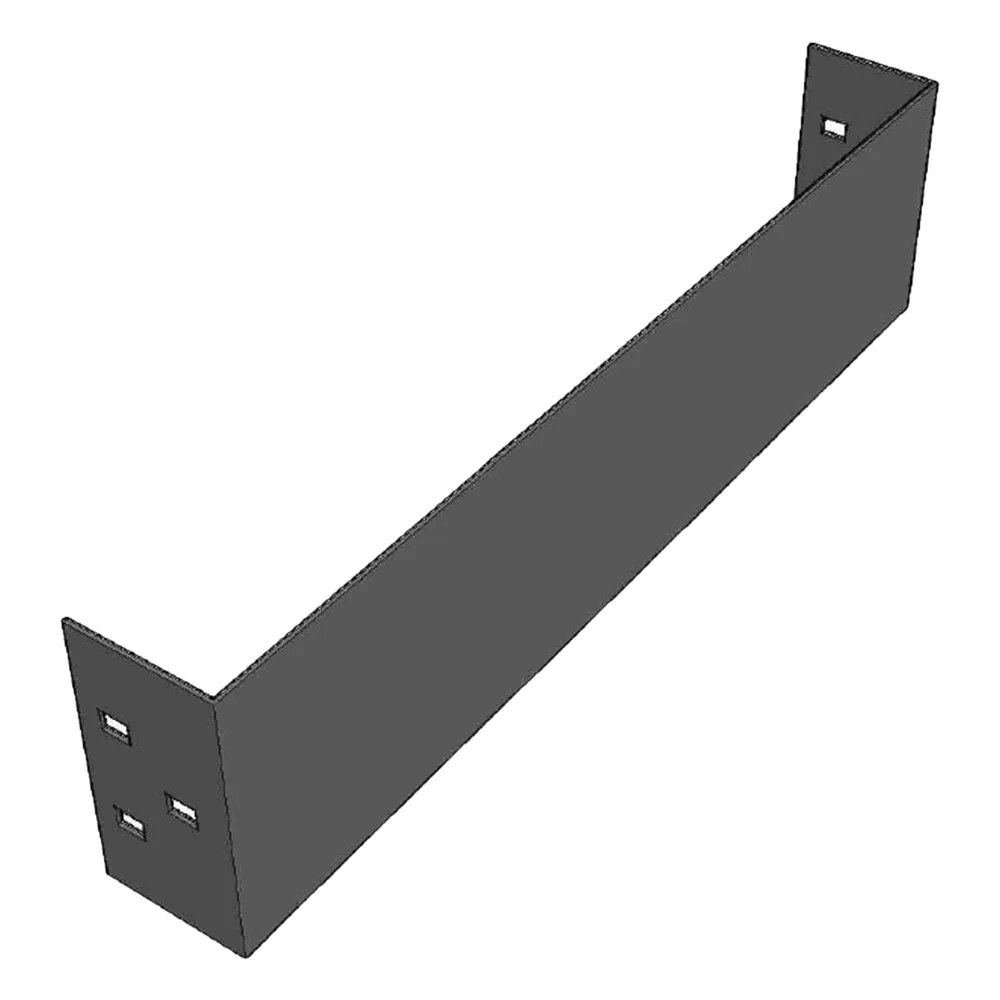 Placa de Cierre para Escalera de Aluminio / Peralte 3 1/4" / Ancho 12" / Incluye Tornillería (CHPCE314X12AK)