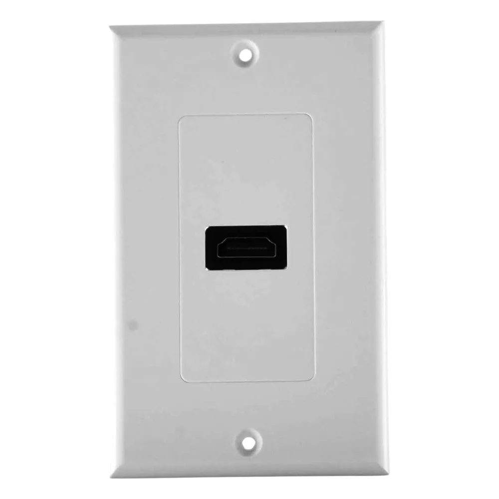 Placa de Pared 1 Puerto HDMI Hembra a Hembra – vista 4