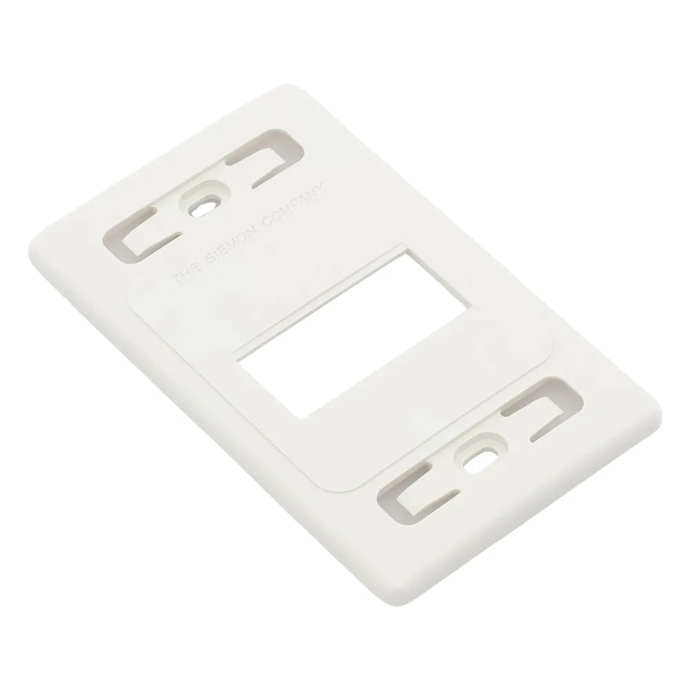 Placa de Pared Modular MAX, de 4 Salidas, Color Blanco, Versión Bulk (Sin Empaque Individual) – vista 2