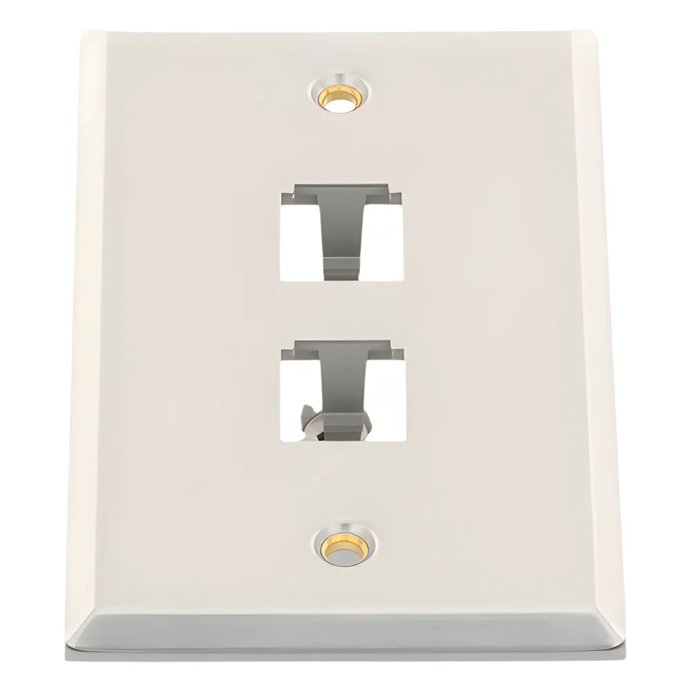 Placa de Pared Vertical, de Acero Inoxidable, Salida Para 2 Puertos Mini-Com – vista 5